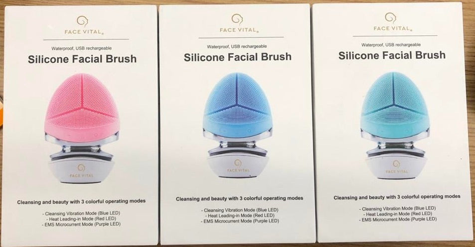 FACE VITAL Silicone Facial Brush